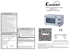 Handleiding Comelec HO1020 Oven