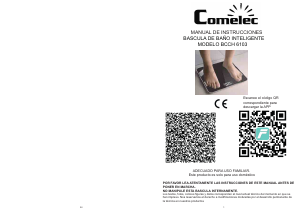 Manual de uso Comelec BBCH 6103 Báscula