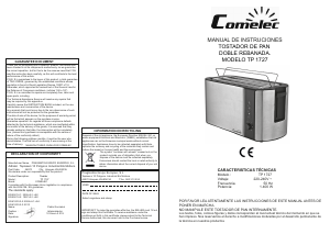 Handleiding Comelec TP1727 Broodrooster
