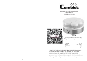 Manual de uso Comelec YM1310 Yogurtera