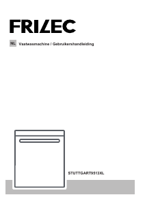 Manual Frilec STUTTGART9513XL Dishwasher