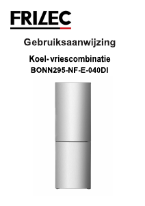 Bedienungsanleitung Frilec BONN295-NF-E-040DI Kühl-gefrierkombination