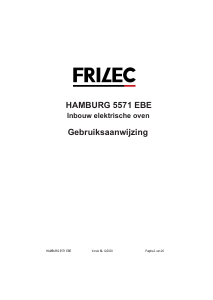 Handleiding Frilec HAMBURG5571EBE Oven