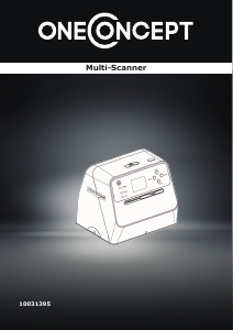 Handleiding OneConcept 10031395 Filmscanner