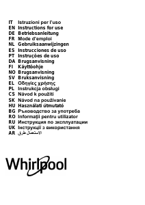 Használati útmutató Whirlpool WHCN 94 F LM X/1 Páraelszívó