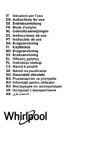 Manual de uso Whirlpool AKR 916 IX/3 Campana extractora