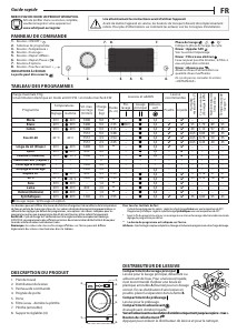 Mode d’emploi Whirlpool FFDBE 9648 BCEV F Lave-linge