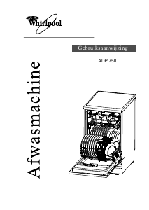 Manual Whirlpool ADP 750 Dishwasher