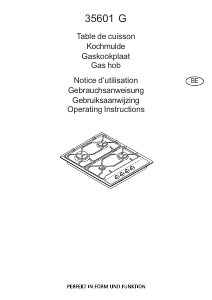 Mode d’emploi AEG 35601G Table de cuisson