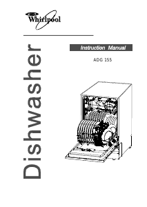 Manual Whirlpool ADG 155 Dishwasher