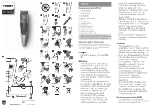 Manual de uso Philips BT7210 Barbero