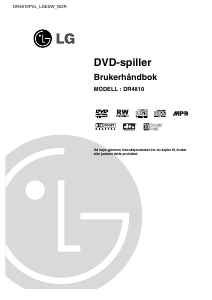 Bruksanvisning LG DR4810PVL DVD-spiller