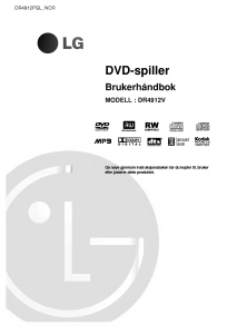 Bruksanvisning LG DR4912PVL DVD-spiller