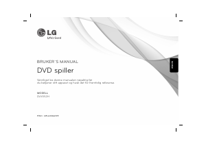 Bruksanvisning LG DVX552H DVD-spiller