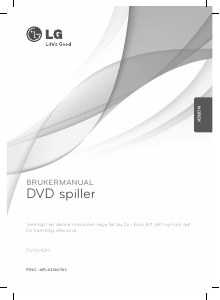 Bruksanvisning LG DVX642H DVD-spiller