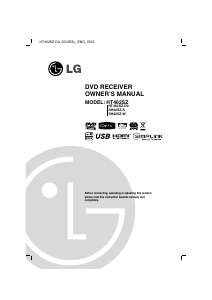 Handleiding LG HT462SZ DVD speler