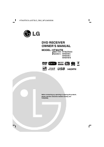 Handleiding LG HT902TB-D0 DVD speler