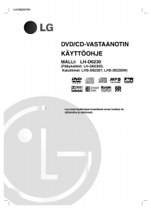 Käyttöohje LG LH-D6230D DVD-soitin