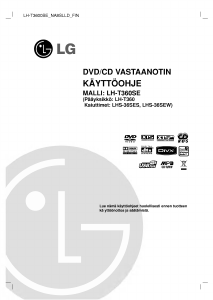 Käyttöohje LG LH-T3600SE DVD-soitin