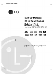 Bruksanvisning LG LH-T6340D DVD-spiller