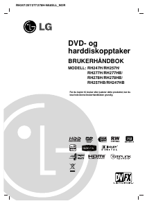 Bruksanvisning LG RH277H-P1L DVD-spiller