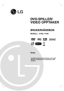 Bruksanvisning LG V1602P2Z DVD-Video kombinasjon