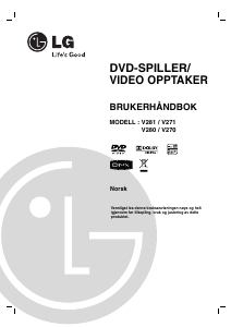 Bruksanvisning LG V280N-P2 DVD-Video kombinasjon