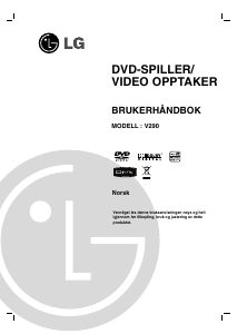 Bruksanvisning LG V290 DVD-Video kombinasjon