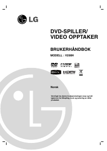 Bruksanvisning LG V290H DVD-Video kombinasjon
