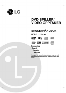 Bruksanvisning LG V9732CP2Z DVD-Video kombinasjon