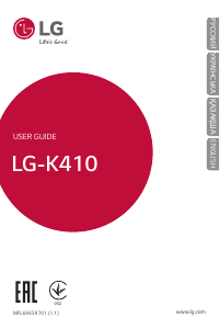 Посібник LG 22TK410V-PZ Світлодіодний монітор