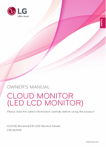 Manual LG 23CAV42K-BL LED Monitor