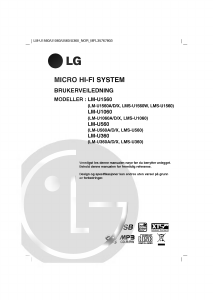 Bruksanvisning LG LM-U1060D Stereosett