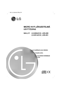 Käyttöohje LG LX-220D Stereosetti