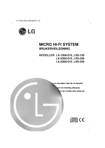 Bruksanvisning LG LX-330D Stereosett