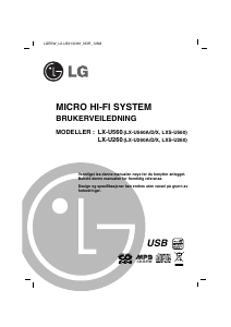 Bruksanvisning LG LX-U261D Stereosett