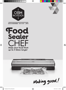 Manual OBH Nordica 7945 Chef Vacuum Sealer