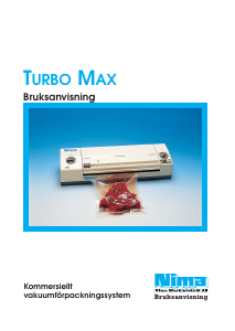 Bruksanvisning Nima Turbo Max Vakuumpackare