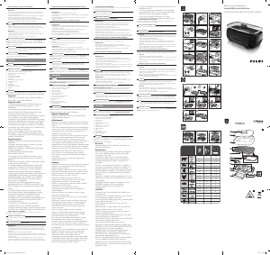 Handleiding Philips HD6322 Bakplaat