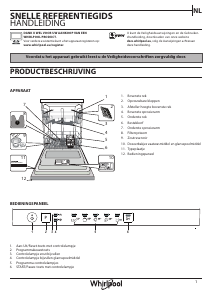 Handleiding Whirlpool WI 3010 Vaatwasser