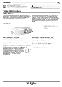 Bedienungsanleitung Whirlpool ART 65001 Kühl-gefrierkombination