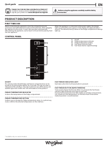 Manual Whirlpool W7 811O OX Fridge-Freezer