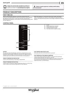 Manual Whirlpool W7 821O K Fridge-Freezer