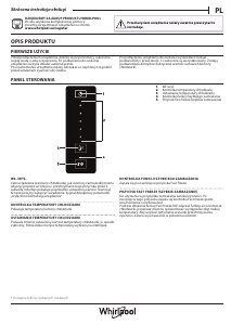 Instrukcja Whirlpool W7 821O OX Lodówko-zamrażarka