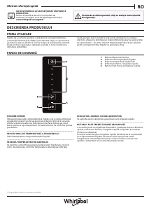 Manual Whirlpool W7 821O W Combina frigorifica