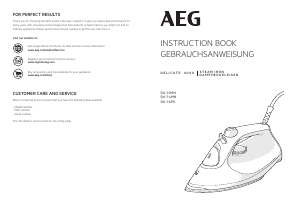 Manual AEG SI6-1-4MN Delicate 6000 Iron