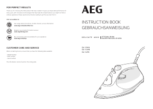 Manual AEG SI6-1-2MN Delicate 6000 Iron