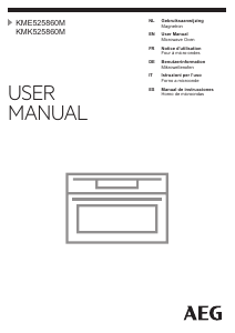 Manuale AEG KME525860M Forno