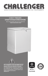 Manual de uso Challenger CH 363 Congelador