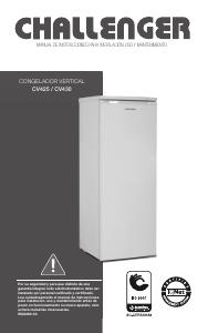 Manual de uso Challenger CV 430 Congelador